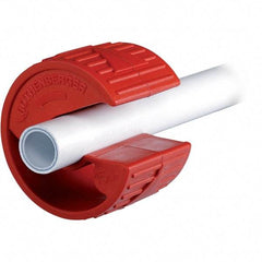 Rothenberger - 1/2" Pipe Capacity, Pipe Cutter - Cuts Plastic, PVC, CPVC, 2" OAL - Caliber Tooling