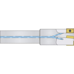 Micro 100 - Indexable Square-Shoulder End Mills; Cutting Diameter (Decimal Inch): 1.2500 ; Cutting Diameter (Inch): 1-1/4 ; Shank Type: Straight ; Shank Diameter (Inch): 3/4 ; Overall Length/Projection (Decimal Inch): 4.4000 ; Series: APKT - Exact Industrial Supply