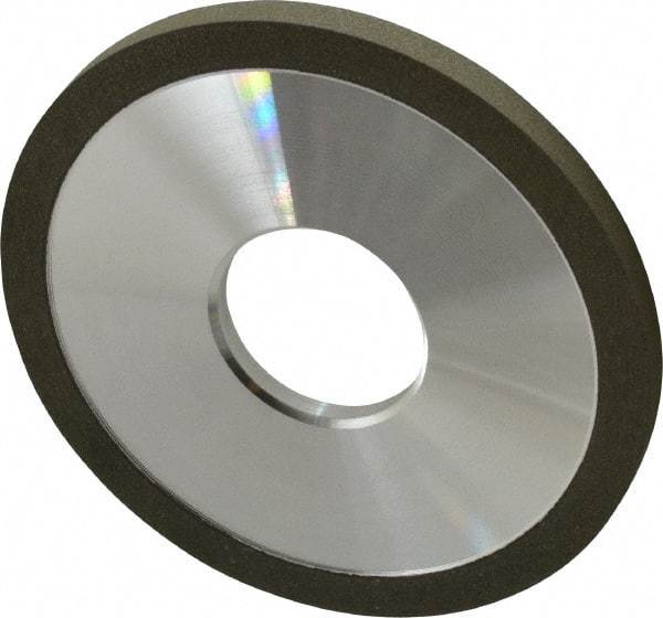 Made in USA - 4" Diam x 1-1/4" Hole x 1/4" Thick, 150 Grit Surface Grinding Wheel - Diamond, Type 1A1, Very Fine Grade - Caliber Tooling