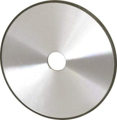 Made in USA - 8" Diam x 1-1/4" Hole x 1/4" Thick, 150 Grit Surface Grinding Wheel - Diamond, Type 1A1, Very Fine Grade - Caliber Tooling