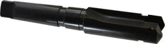 Allied Machine and Engineering - Series C, 1-1/2 to 2-3/8" Diam, 4MT Taper Shank, Straight Flute Spade Drill - 4" Max Depth, 5-1/4" Body Length, 8-7/8" OAL, Short Length - Caliber Tooling