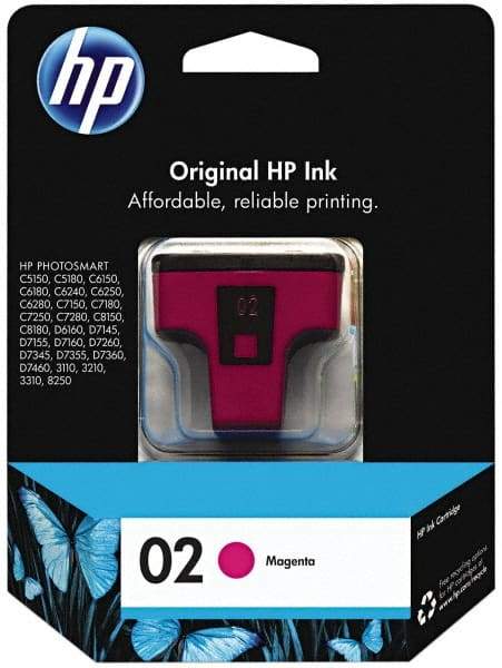 Hewlett-Packard - Magenta Ink Cartridge - Use with HP PhotoSmart 3110, 2110, 3310, 8250, C5150, C6150, C6180, C6240, C6250, C6280, C7150, C7180, C7250, C7280, C8150, C8180, D6160, D7175, D7155, D7160, D7260, D7345, D7355, D7360, D7460 - Caliber Tooling