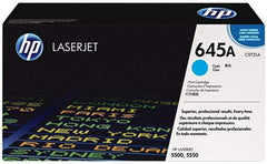 Hewlett-Packard - Cyan Toner Cartridge - Use with HP Color Laser Jet 5500, 5550 - Caliber Tooling