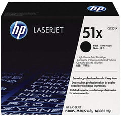 Hewlett-Packard - Black Toner Cartridge - Use with HP LaserJet M3027mfp, M3035mfp, P3005 - Caliber Tooling