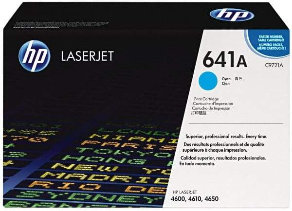 Hewlett-Packard - Cyan Toner Cartridge - Use with HP Color LaserJet 4600, 4650 - Caliber Tooling