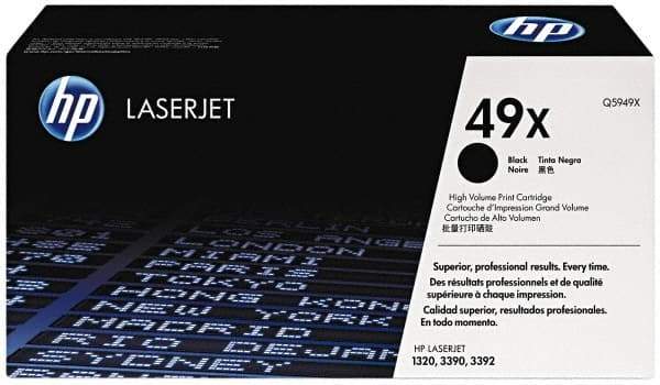 Hewlett-Packard - Black Toner Cartridge - Use with HP LaserJet 1160, 1160Le, 1320, 1320t, 1320n, 1320nw, 1320tn, 3390 - Caliber Tooling