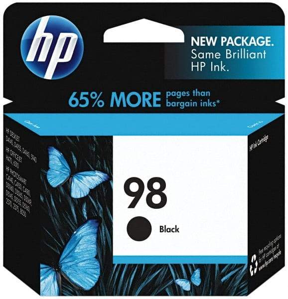 Hewlett-Packard - Black Ink Cartridge - Use with HP Photosmart 2570, 2575, D5060, D5065, D5069, D5145, D5155, D5160, 8050, Deskjet D4145, D4155, D4160, 6310, 5940 - Caliber Tooling