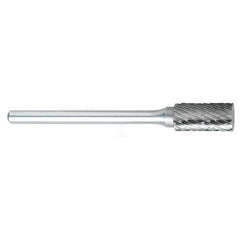 ‎SB-51 -6mm × 5mm LOC × 6mm Shank × 50mm OAL End Cut Carbide Medium Tough Cut Burr - Caliber Tooling