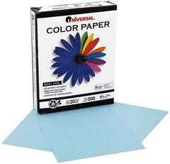 UNIVERSAL - 8-1/2" x 11" Blue Copy Paper - Use with Laser Printers, Copiers, Offset Presses, Spirit Duplicators - Caliber Tooling