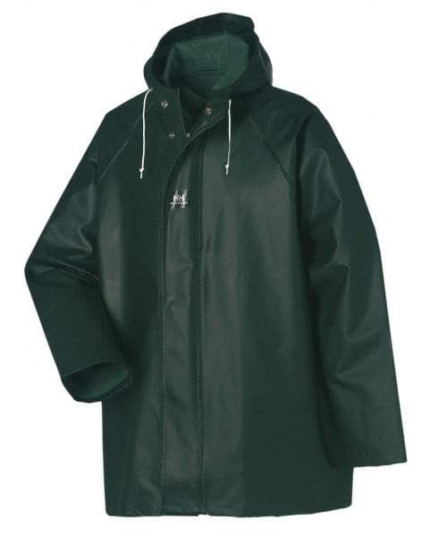 Helly Hansen - Size 2XL, Green, Rain Jacket - 46-48" Chest, - Caliber Tooling