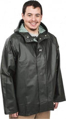 Helly Hansen - Size L, Green, Rain Jacket - 40-42" Chest, - Caliber Tooling