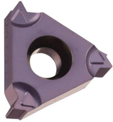 Hertel - 16EL External Left Hand ISO Laydown Threading Insert - Grade HG225TR, TiAlN Coated Carbide, 3/8" Inscribed Circle - Caliber Tooling