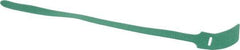 SpeedTech - 15" Long Green Nylon & Polyethylene Hook & Loop Strap - 50 Lb Tensile Strength - Caliber Tooling