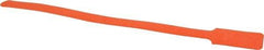 SpeedTech - 15" Long Orange Nylon & Polyethylene Hook & Loop Strap - 50 Lb Tensile Strength - Caliber Tooling