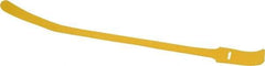 SpeedTech - 15" Long Yellow Nylon & Polyethylene Hook & Loop Strap - 50 Lb Tensile Strength - Caliber Tooling