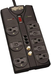 Tripp-Lite - 8 Outlets, 120 VAC15 Amps, 8' Cord, Power Outlet Strip - Floor, Keyhole Mount, 5-15 NEMA Configuration, 1.51" Strip - Caliber Tooling