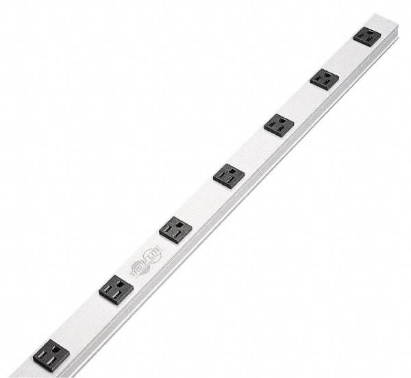 Tripp-Lite - 12 Outlets, 120 Volts, 15 Amps, 15' Cord, Power Outlet Strip - Raceway Mount, 5-15P NEMA Configuration, 36" Strip, cUL Listed, UL1363 - Caliber Tooling