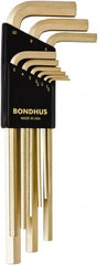 Bondhus - Hex Key Sets Tool Type: Hex Handle Type: L-Key Long Arm - Caliber Tooling