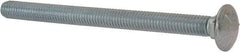 Value Collection - 3/8-16 UNC 5" Length Under Head, Standard Square Neck, Carriage Bolt - Grade 5 Steel, Zinc-Plated Finish - Caliber Tooling