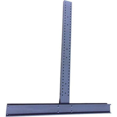 Made in USA - 10' High Double Sided Upright Cantilever Rack - 26,200 Lb Capacity, 59" Base Length - Caliber Tooling