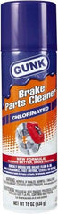 Gunk - Chlorinated Brake Parts Cleaner - 19 oz Aerosol Can - Caliber Tooling