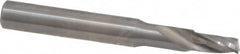 Onsrud - 3/16" Cutting Diam x 3/8" Length of Cut, 1 Flute, Upcut Spiral Router Bit - Uncoated, Right Hand Cut, Solid Carbide, 2" OAL x 1/4" Shank Diam, Single Edge, 21° Helix Angle - Caliber Tooling