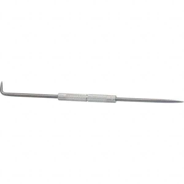 Moody Tools - 9" OAL Straight/Bent Scriber - High Carbon Steel with 2-Point Straight/Bent - Caliber Tooling