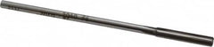 Made in USA - #6 Carbide-Tipped 4 Flute Chucking Reamer - Straight Flute, 11/64" Straight Shank, 1-1/8" Flute Length, 4-1/2" OAL - Caliber Tooling