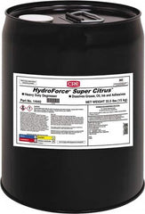 CRC - 5 Gal Bucket Cleaner/Degreaser - Liquid, Citrus - Caliber Tooling