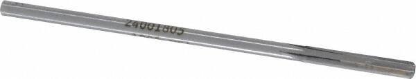 Made in USA - 0.1805" Carbide-Tipped 4 Flute Chucking Reamer - Straight Flute, 11/64" Straight Shank, 1-1/8" Flute Length, 4-1/2" OAL - Caliber Tooling