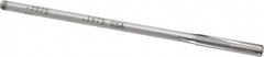 Made in USA - 0.1975" Carbide-Tipped 4 Flute Chucking Reamer - Straight Flute, 11/64" Straight Shank, 1-1/8" Flute Length, 4-1/2" OAL - Caliber Tooling