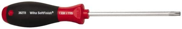 Wiha - TR30 Torx Driver - 4-1/2" Blade Length, Ergonomic Handle - Caliber Tooling