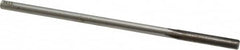 Made in USA - 1/4" Carbide-Tipped 4 Flute Chucking Reamer - Straight Flute, 15/64" Straight Shank, 1-1/2" Flute Length, 6" OAL - Caliber Tooling