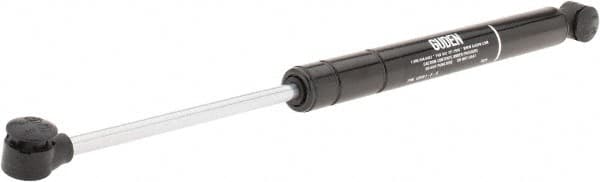 Made in USA - 0.32" Rod Diam, 0.87" Tube Diam, 100 Lb Capacity, Hydraulic Dampers - Extension, 14.49" Extended Length, 5" Stroke Length, Plastic Ball Socket, Chrome-Plated Piston - Caliber Tooling