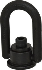 American Drill Bushing - 5,000 Lbs. Load Capacity, 3-1/2 Inch Wide x 5.47 Inch High, Extra Duty Weld Mount Hoist Ring - Exact Industrial Supply