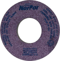 Norton - 12" Diam x 5" Hole x 1-1/2" Thick, H Hardness, 46 Grit Surface Grinding Wheel - Ceramic, Type 5, Coarse Grade, 2,710 Max RPM, Vitrified Bond, One-Side Recess - Caliber Tooling