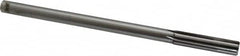 Made in USA - 0.479" Carbide-Tipped 6 Flute Chucking Reamer - Straight Flute, 7/16" Straight Shank, 2" Flute Length, 8" OAL - Caliber Tooling