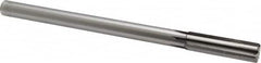 Made in USA - 0.631" Carbide-Tipped 6 Flute Chucking Reamer - Straight Flute, 9/16" Straight Shank, 2-1/4" Flute Length, 9" OAL - Caliber Tooling