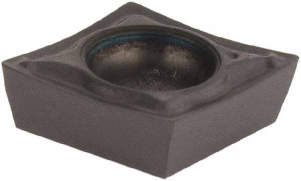 Iscar - CPGT2-0 SM Grade IC907 Carbide Turning Insert - 80° Diamond, 1/4" Inscr Circle, 3/32" Thick, 0.0079" Corner Radius - Caliber Tooling