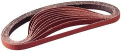 3M - 4" Wide x 132" OAL, 80 Grit, Ceramic Abrasive Belt - Ceramic, Medium, Coated, X Weighted Cloth Backing, Series 747D - Caliber Tooling