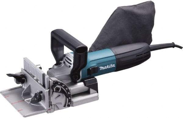 Makita - Power Planers & Joiners Type: Plate Joiner Kit Depth of Cut (Inch): 3/4 - Caliber Tooling