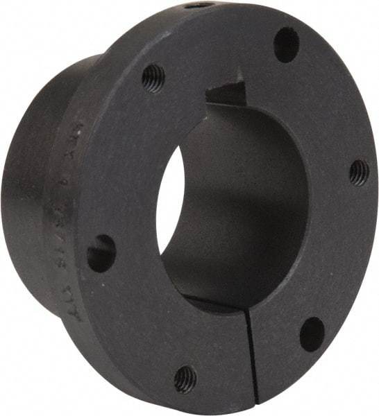 TB Wood's - 60" Bore, 9/16 Thread, 18" Wide Keyway, 11" Deep Keyway, F Sprocket Bushing - 4-7/16 to 6-5/8" Outside Diam - Caliber Tooling