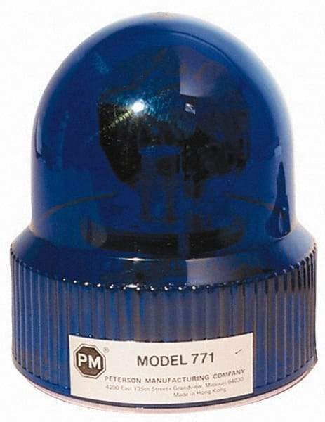 Peterson - Emergency Beacon Light Assembly - Blue - Caliber Tooling