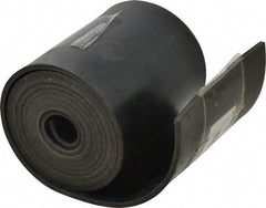 Made in USA - 1/8" Thick x 4" Wide x 60" Long, Buna-N Rubber Strip - Stock Length, 50 Shore A Durometer, 800 to 1,000 psi Tensile Strength, -20 to 170°F, Black - Caliber Tooling