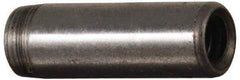 Gibraltar - 3/8" Diam x 2-1/2" Pin Length C-1215 Case Hardened Steel Pull Out Dowel Pin - 1 Beveled & 1 Threaded End - Caliber Tooling