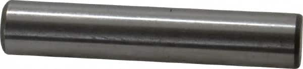 Jergens - 3/8" Diam x 2" Pin Length C-1215 Alloy Steel Pull Out Dowel Pin - C 47-58 & C 60-64 (Surface) Hardness, 1 Beveled & 1 Threaded End - Caliber Tooling