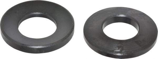 Jergens - 3/4" Bolt, Black Oxide, Steel, Spherical Washer Assembly - 27/32" Female, 25/32" Male Inside x 1-5/8" OD, 13/32" Thick, 2-1/2" Radius - Caliber Tooling