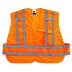 8244PSV 3XL+ ORG PUBLIC SAFETY VEST - Caliber Tooling