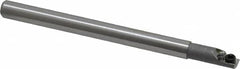 Hertel - 0.18" Min Bore Diam, 2-1/2" OAL, 3/16" Shank Diam, HBBC Indexable Boring Bar - 1/2" Max Bore Depth, CD.. Insert, Screw Holding Method - Caliber Tooling