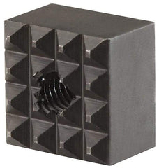 Jergens - Square Positioning Grippers Material: High Speed Steel Height (Inch): 3/8 - Caliber Tooling